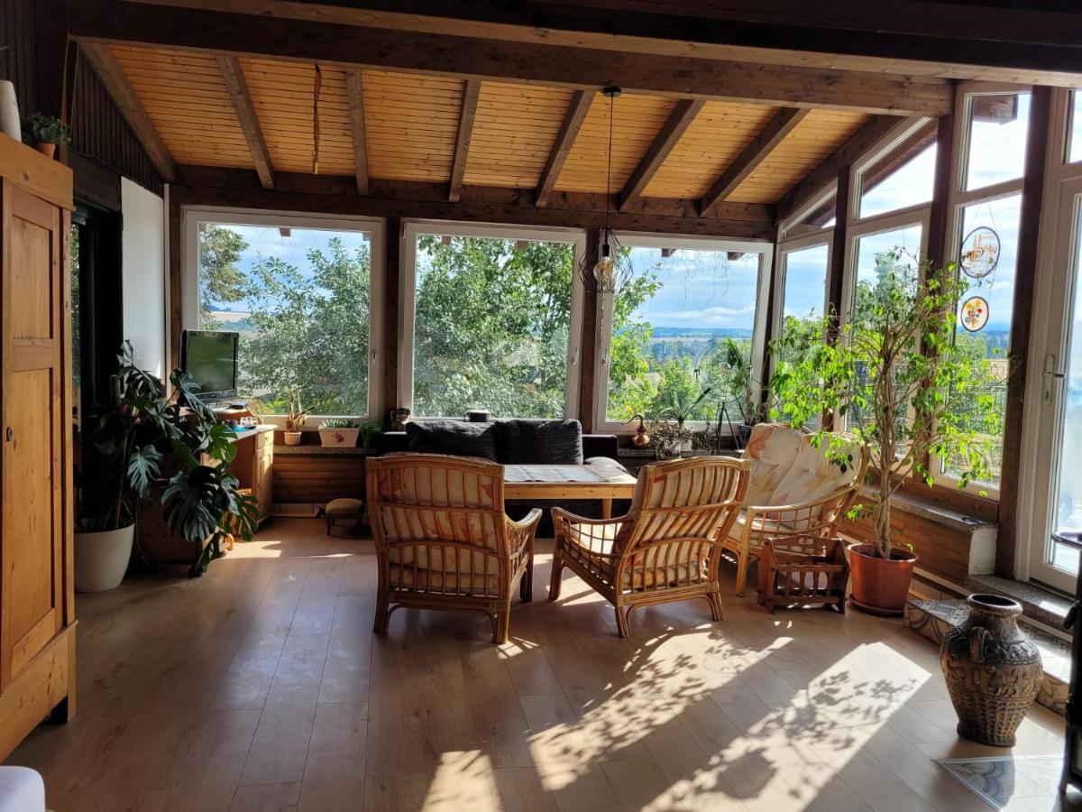 Ruheidylle Weitblick Apartment Kleinich Luaran gambar